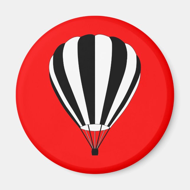 Imán globo de aire caliente de desvanecimiento de la pu (Frente)