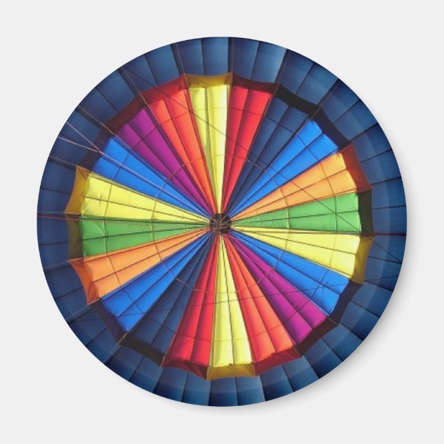 Imán Globo de aire caliente interior magnético (Frente)