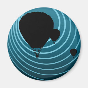 Imán globo de alcohol casero