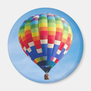 Imán Globo del aire caliente del arco iris