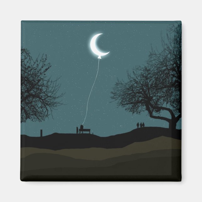 Imán Globo lunar (Frente)