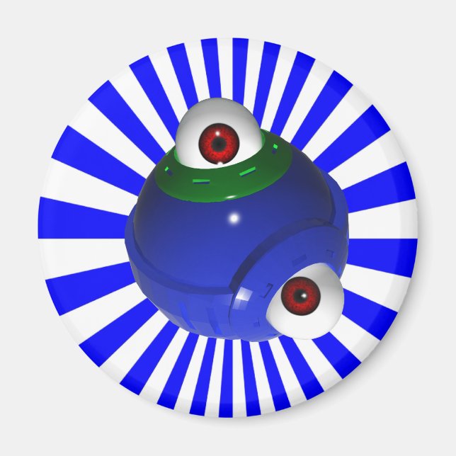 Imán globo ocular (Frente)