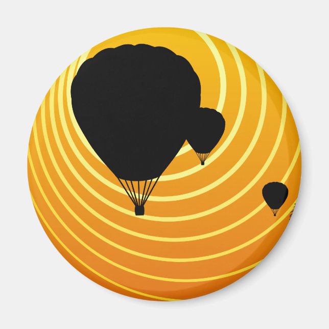 Imán globo solar (Frente)