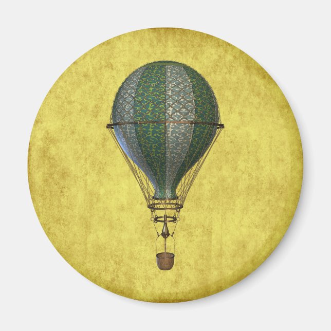 Imán Globo victoriano de Steampunk (Frente)