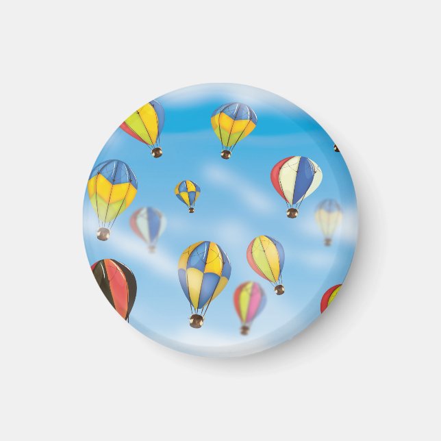 Imán Globos aerostáticos (Frente)