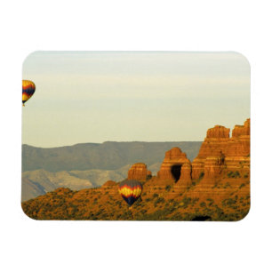Imán Globos aerostáticos en Sedona, Arizona, EE. UU.