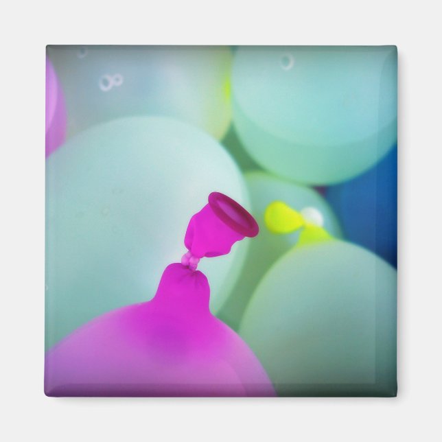 Imán Globos de agua (Frente)