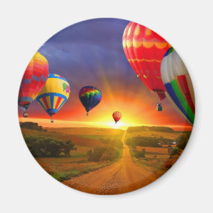 Imán Globos de aire caliente