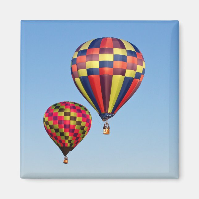 Imán Globos de aire caliente (Frente)