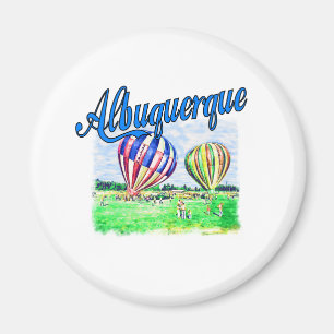 Imán Globos de Albuquerque