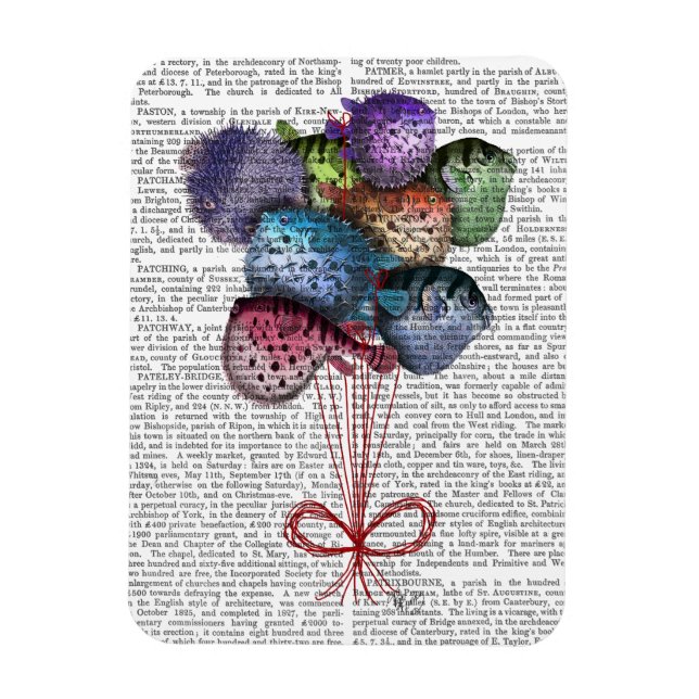 Imán Globos de peces Puffer (Vertical)