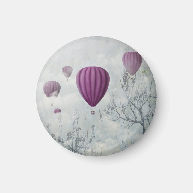 Imán Globos rosados (Frente)