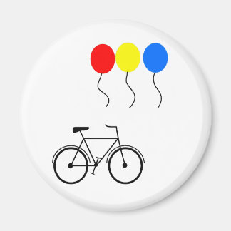 Imán Globos y bicicletas