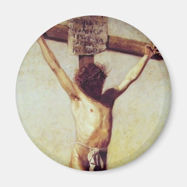 IMÁN GLORIA A LA CRUCIFIXIÓN (Frente)