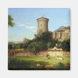 Imán Glorioso pasado (Joust medieval) (Arte de época)