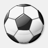 Glossy Classic Soccer Ball