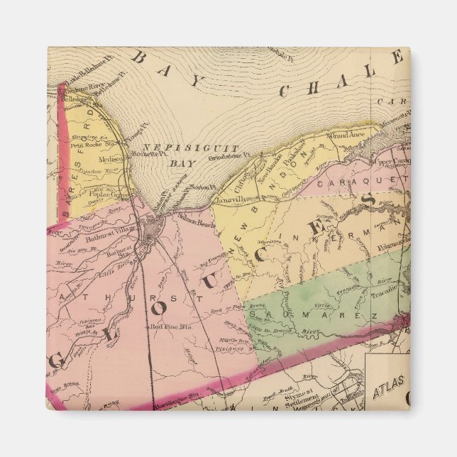 Imán Gloucester Co., NB (Frente)