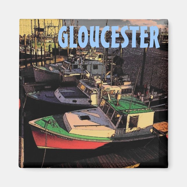 Imán Gloucester (MAMÁES) Magnet (Frente)