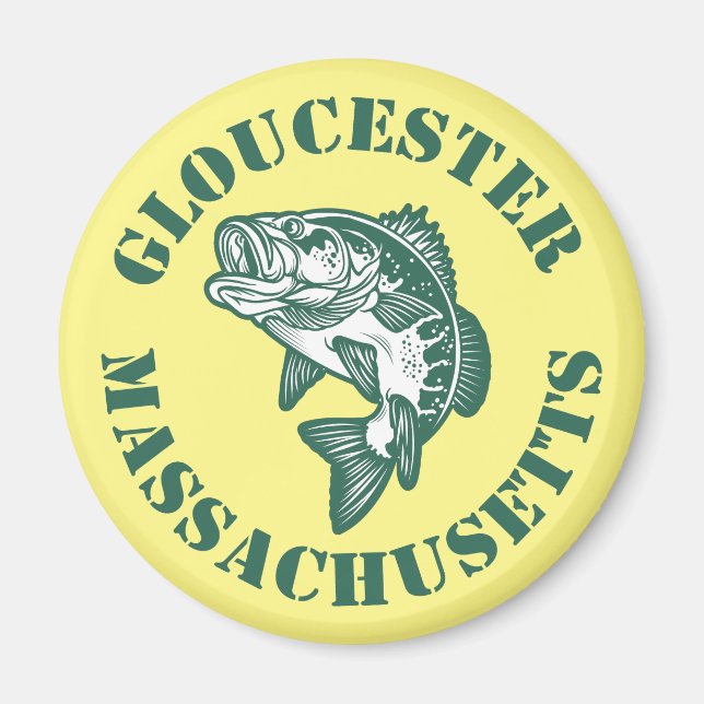 Imán Gloucester, Massachusetts (Frente)