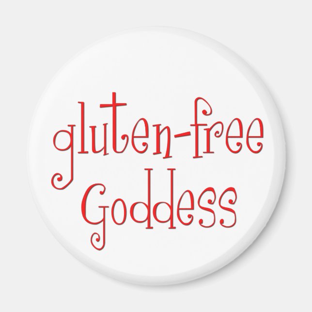 Imán Gluten Free Goddess (Frente)