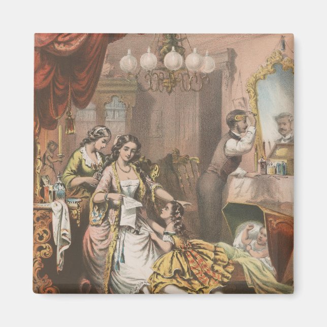 Imán Glycerin de cacao de Hovey, cerca de 1860 (Frente)