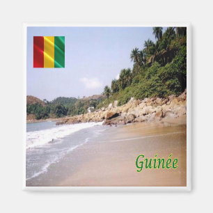 Imán GN008 GUINEA, playa del Gobernador, África, Fridge