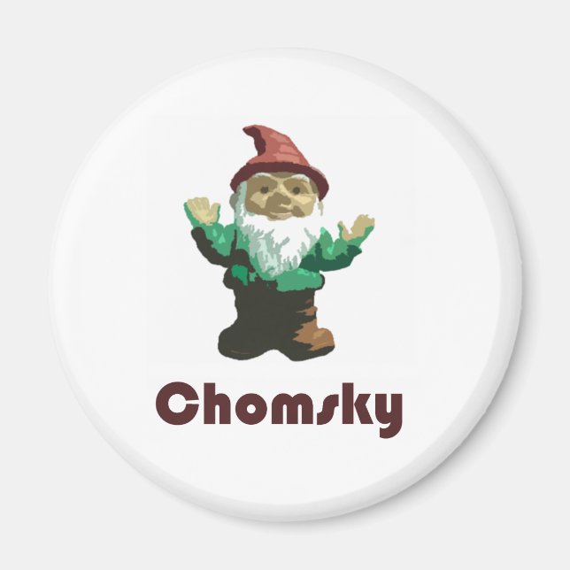 Imán Gnome Chomsky (Frente)
