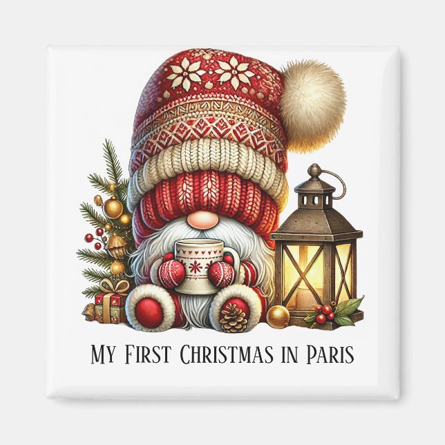 Imán Gnome Christmas Coco Long Magnet (Frente)