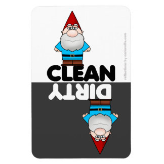 Imán Gnome Garden Dishlavado Magnet