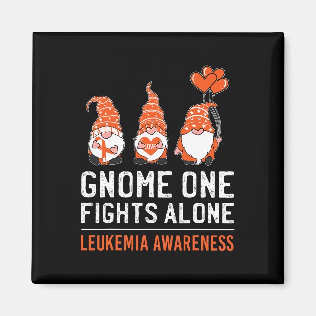 Imán Gnome One solo lucha contra la leucemia y la sensi (Frente)