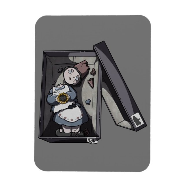 Imán Gnome roto (Vertical)