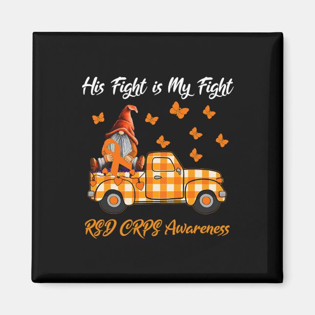 Imán Gnomé Su Lucha Es Mi Lucha Rsd Crps Conciencia Gi (Frente)