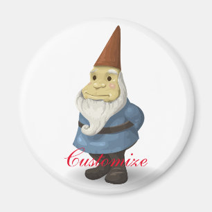 Imán Gnome Thunder_Cove de vacaciones de invierno