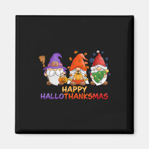 Imán Gnomes Halloween Navidades del Día de Acción de Gr