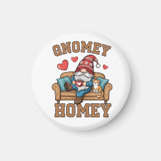 Imán Gnomey homey gnome en el diseño del hogar