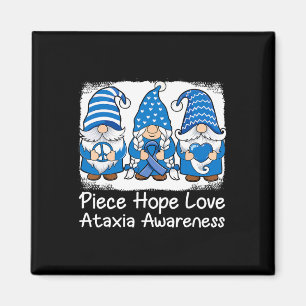 Imán Gnomis de apoyo con conciencia de la Ataxia azul d