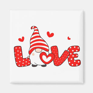 Imán Gnomo del día de San Valentín