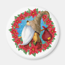 Imán Gnomo navideño nórdico