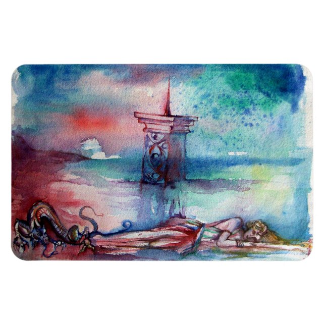 IMÁN GNOMÓN Y DAMA DEL LAGO (Horizontal)