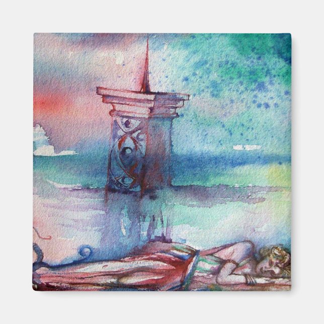 IMÁN GNOMÓN Y DAMA DEL LAGO (Frente)