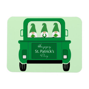 Imán Gnomos del Día de San Patricio en camión