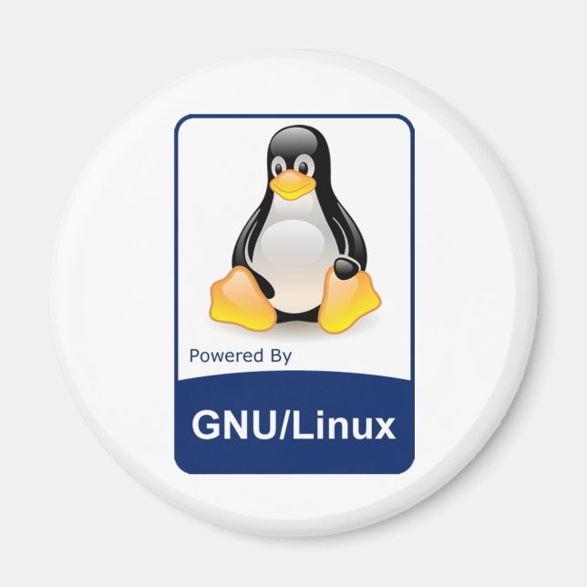 Imán GNU/Linux (Frente)
