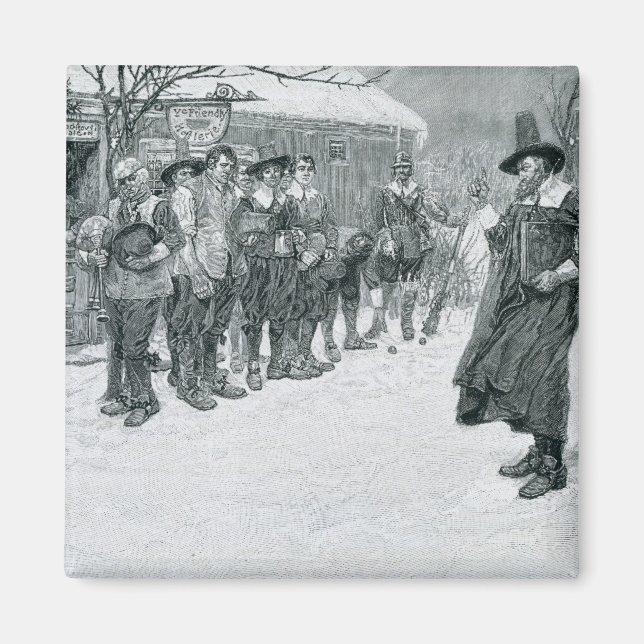 Imán Gobernador puritano (Frente)