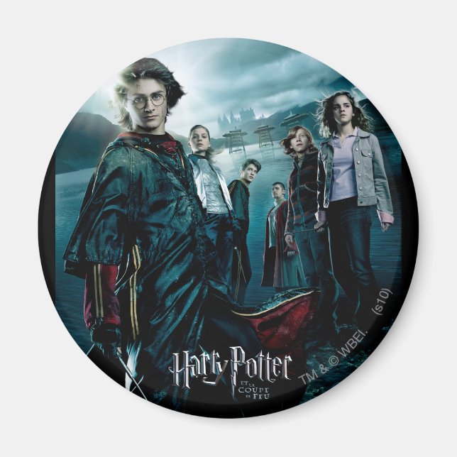 Imán Goblet of Fire - francés 4 (Frente)