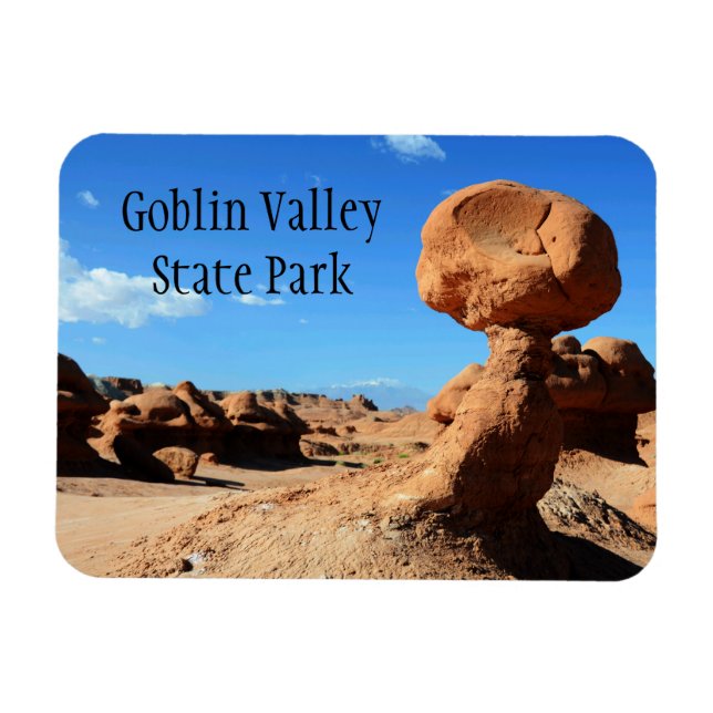 Imán Goblin Valley State Park Magnet (Horizontal)