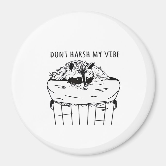 Imán Goblincore Dont Harsh My Vibe Classic (Frente)