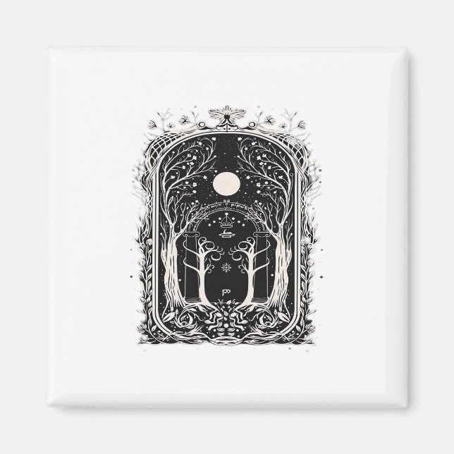Imán Goblincore Fantasy Gate To  Classic (Frente)