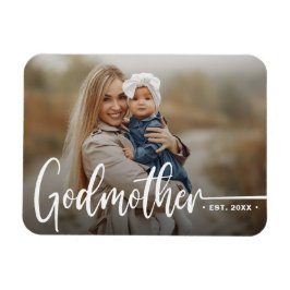 Imán GodMother Modern Photo Keepsake