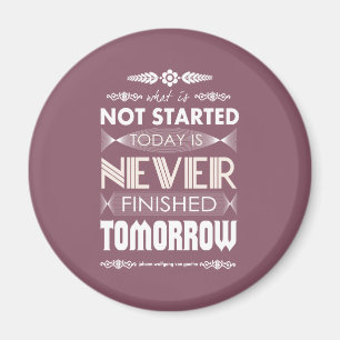 Imán Goethe no comenzado nunca acabado hoy mañana