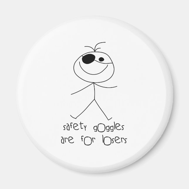 Imán Goggles de seguridad (Frente)